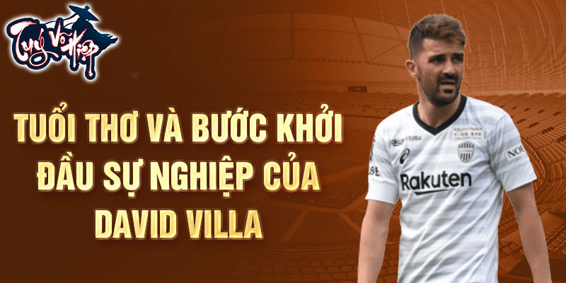 Tuổi thơ và Bước khởi đầu sự nghiệp của David Villa