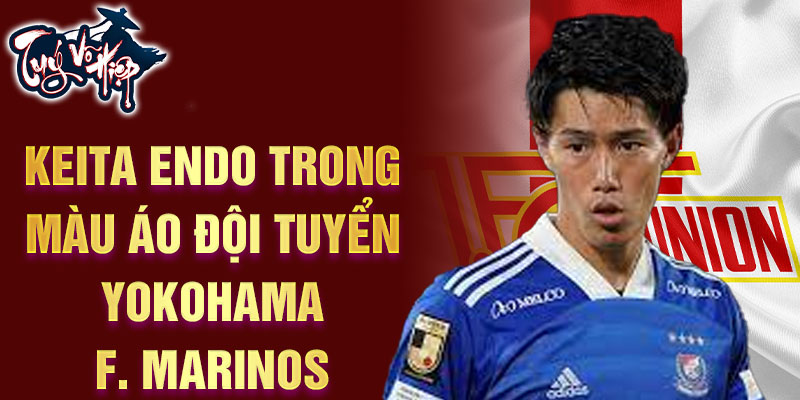 Keita Endo trong màu áo đội tuyển Tokohama F. Marinos