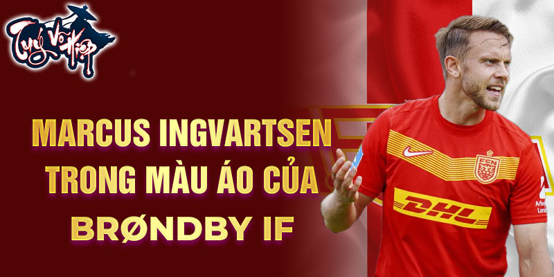 Marcus Ingvartsen trong màu áo của  Brøndby IF