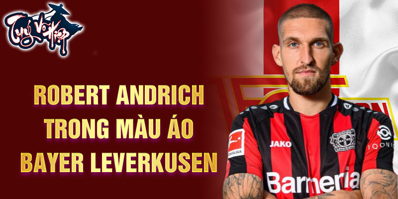 Robert Andrich trong màu áo Bayer Leverkusen