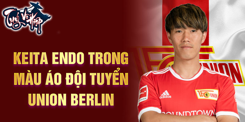 Keita Endo trong màu áo đội tuyển Union Berlin